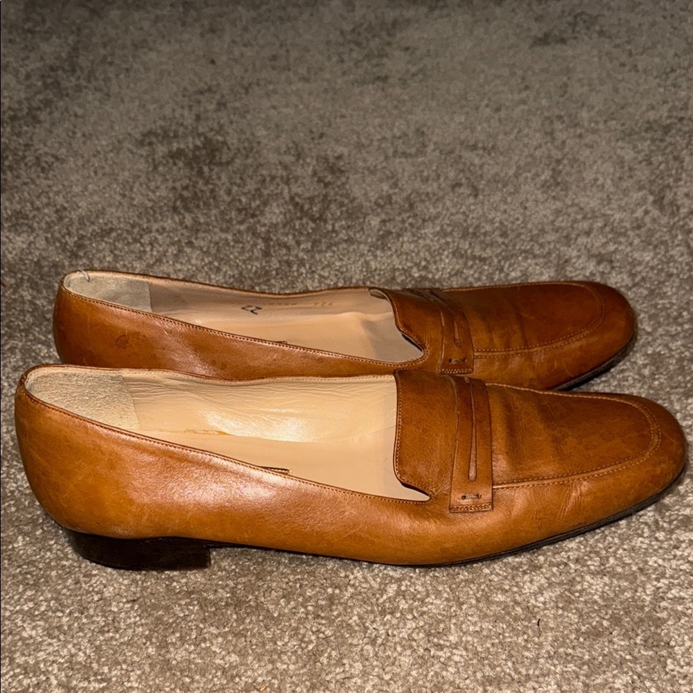 Cole Haan Brown Leather Loafers